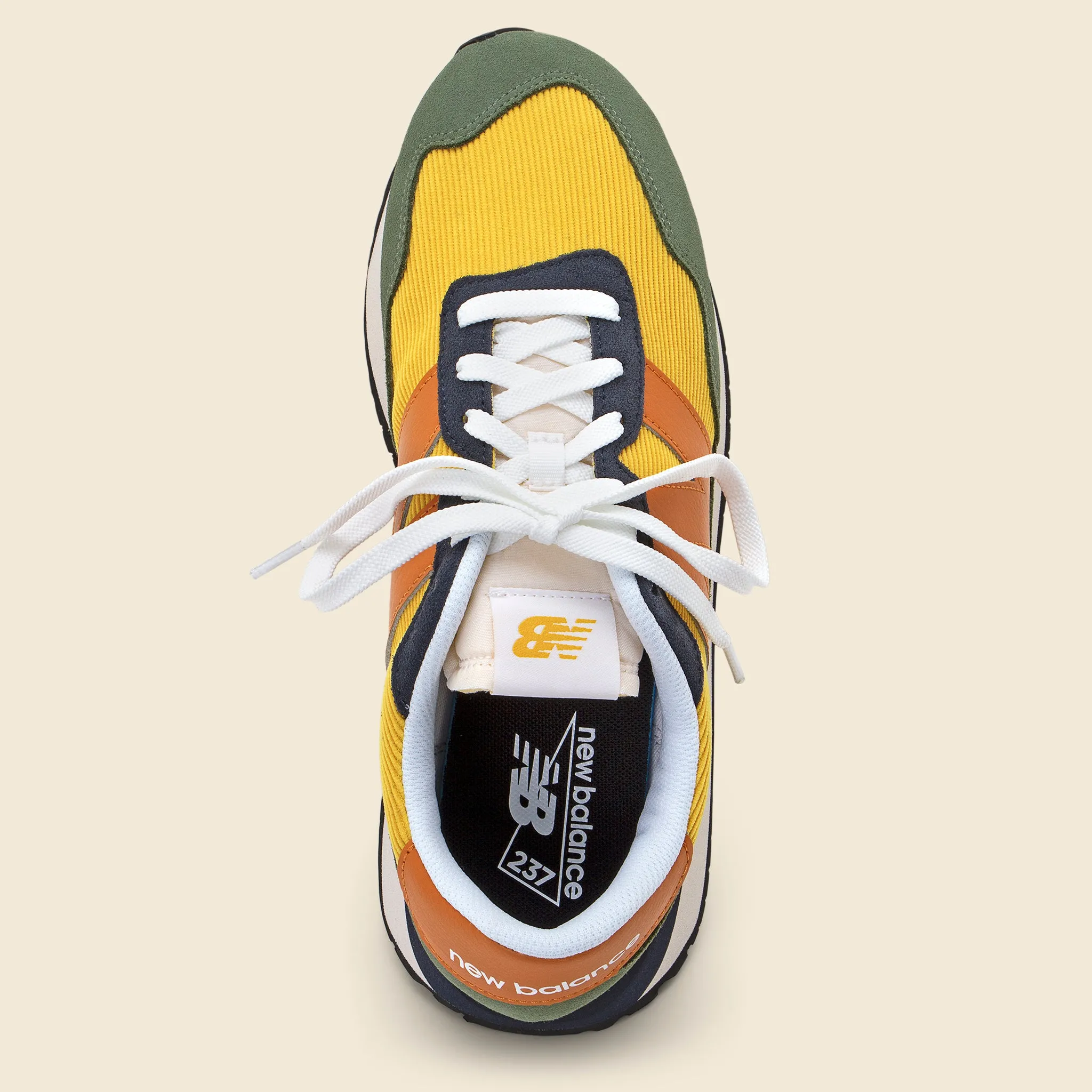 237V1 Sneaker - Harvest Gold/ Madras Orange