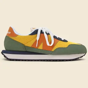 237V1 Sneaker - Harvest Gold/ Madras Orange