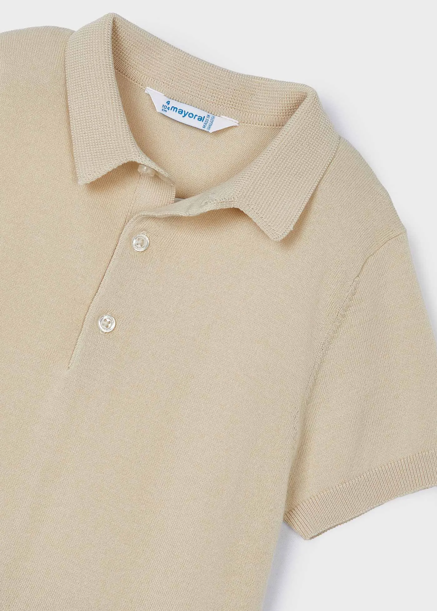 3101 - S/s polo for boy - Raffia