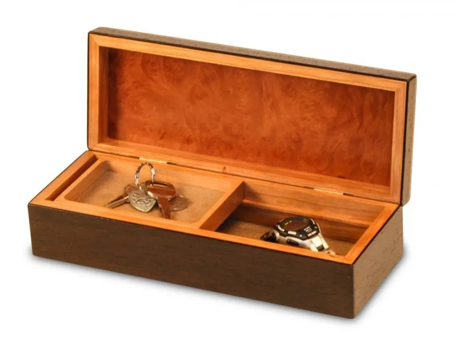 Abstract Curves Jewelry Box