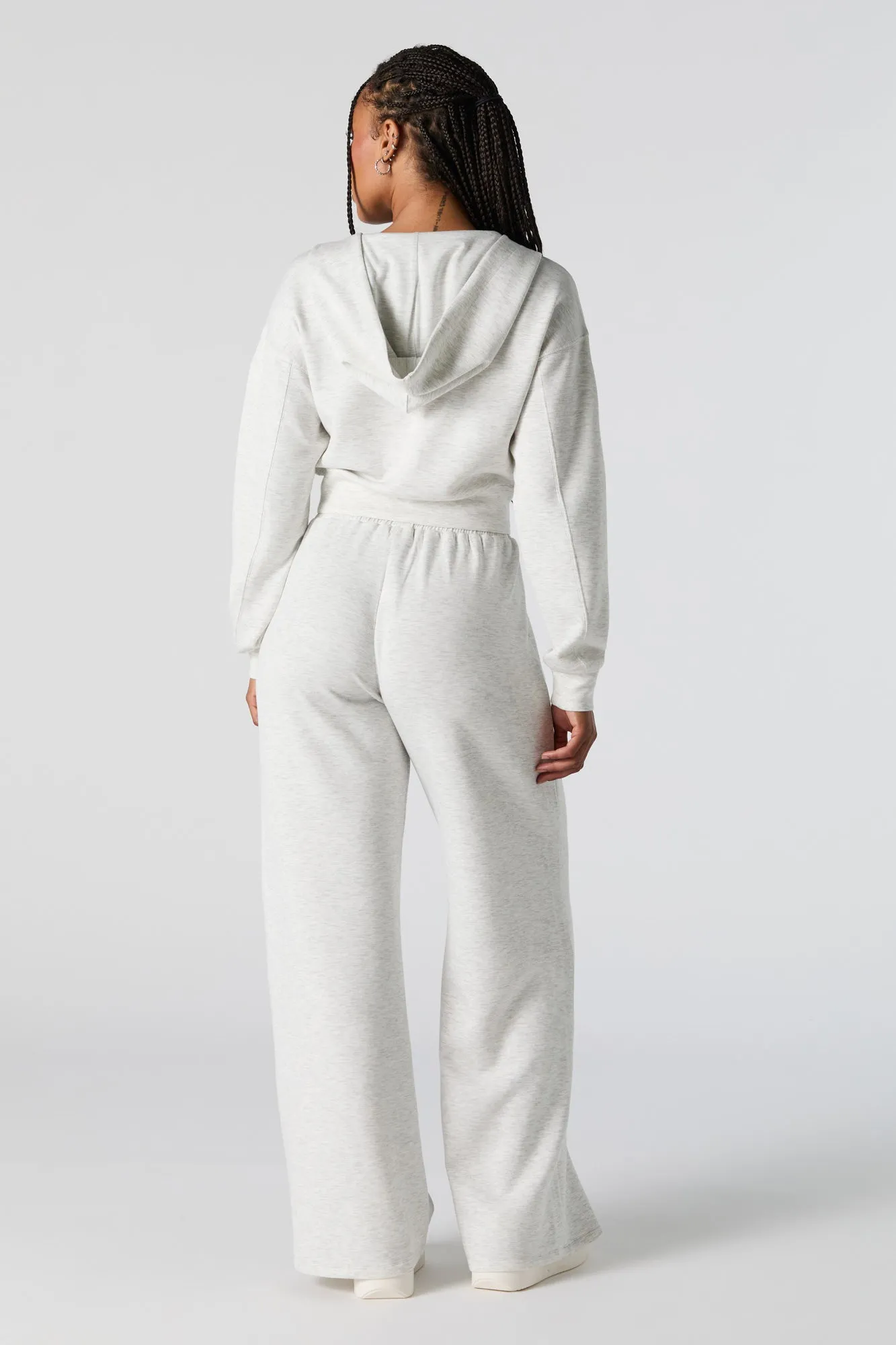 Active Wide Leg Fleece Sweatpant