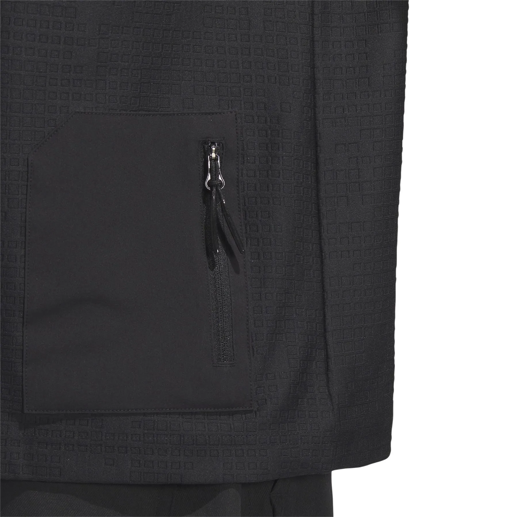 Adicross Mock Neck Polo Black - AW23