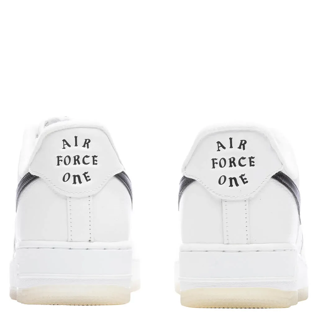 Air Force 1 07 PRM 'Bronx Origins'- White/Black/Metallic Gold