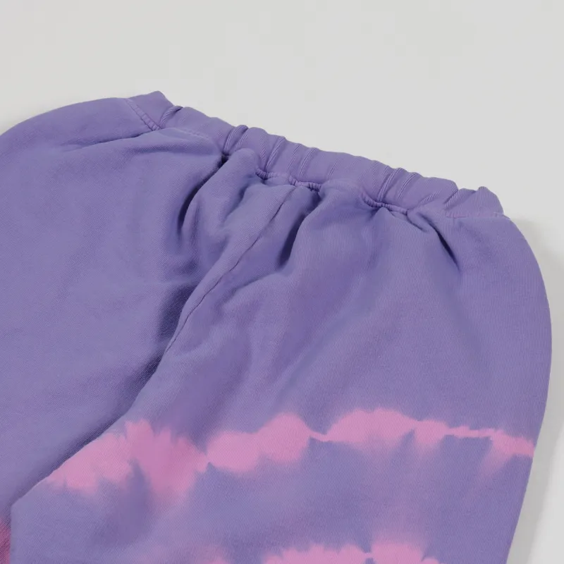 Aries Tie Dye Temple Sweatshort Lilac