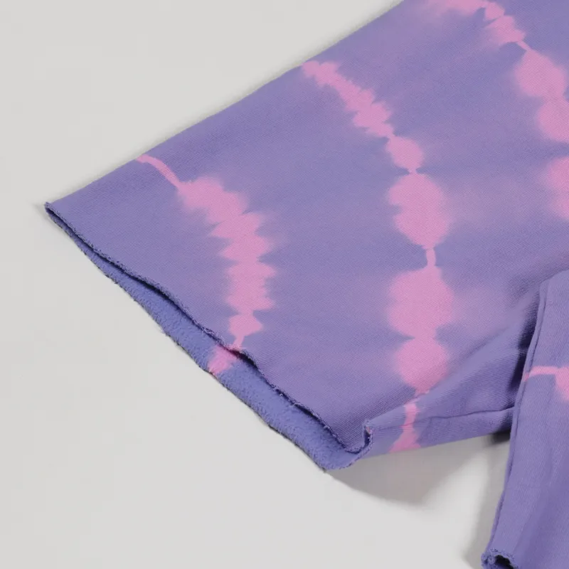 Aries Tie Dye Temple Sweatshort Lilac