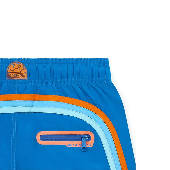 Bonton X Sundek Child Swim Shorts Blue