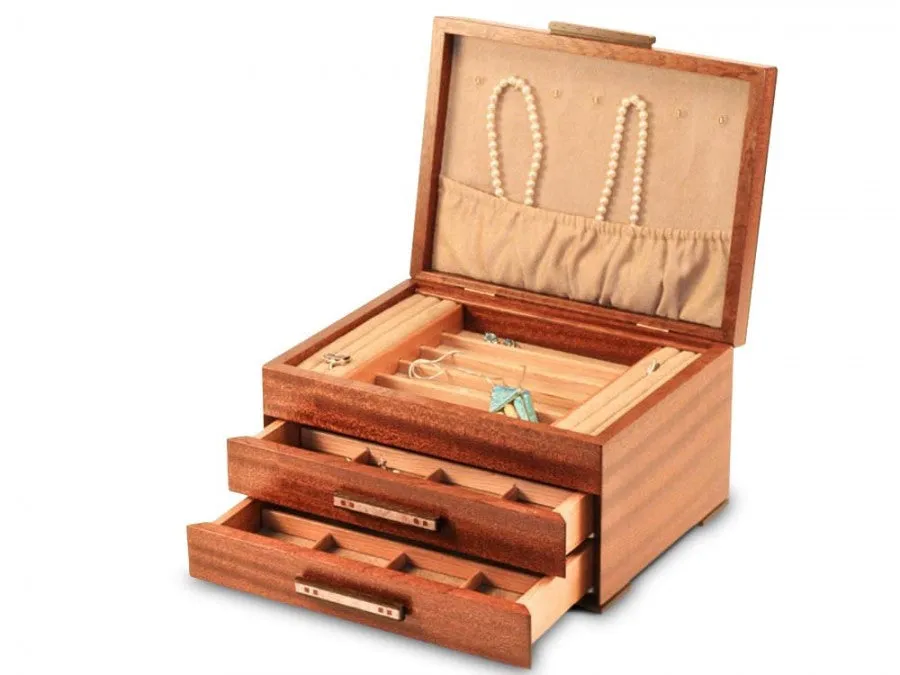 Botanical Design Jewelry Box