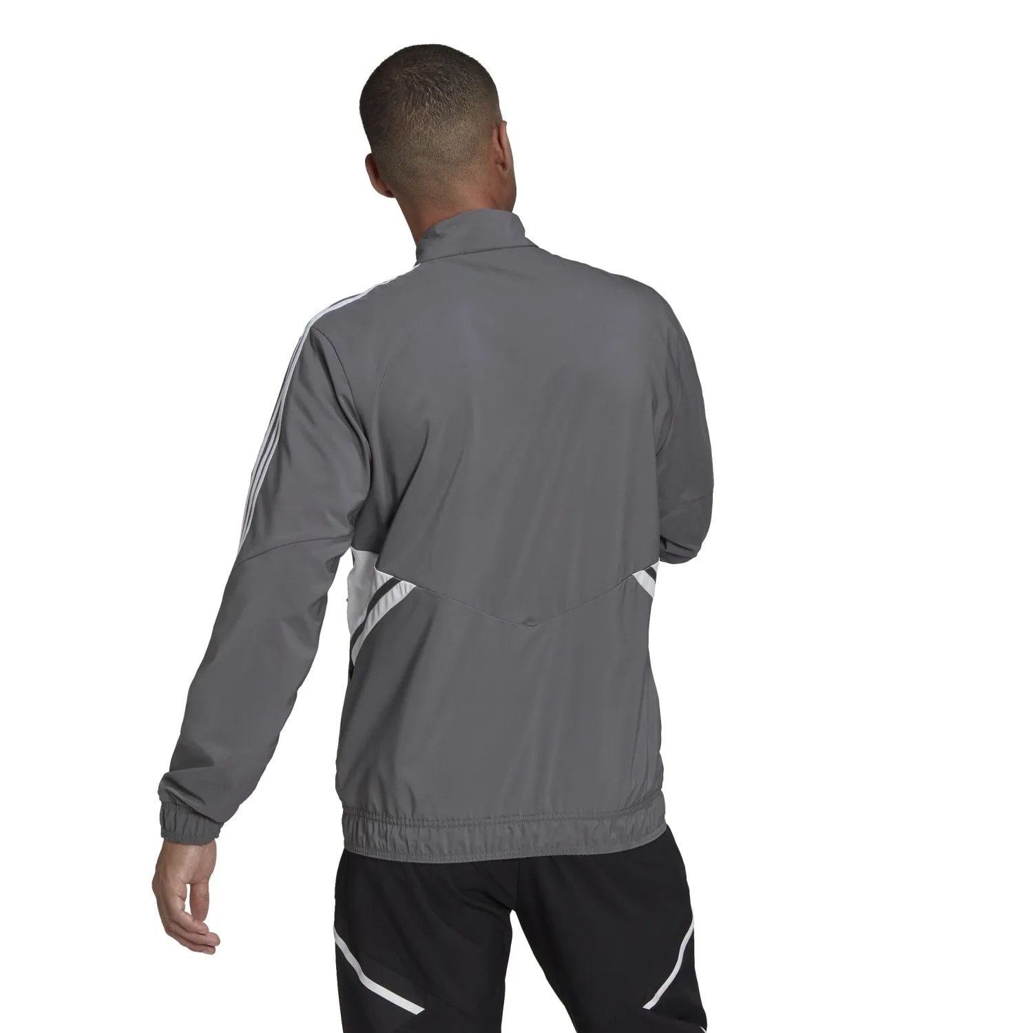 Chaqueta Chándal Hombre Entrenamiento TTW Gris adidas