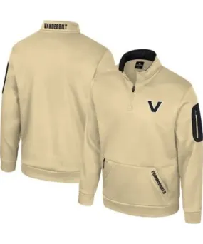 Colosseum Men's NCAA Vanderbilt Commodores Mainframe Quarter-Zip Fleece Jacket