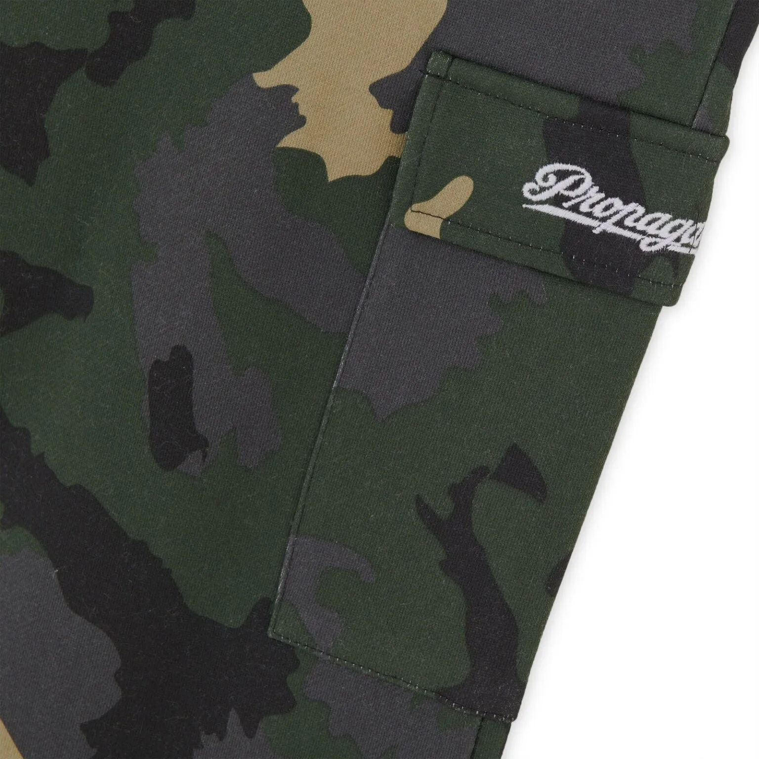 Completo PROPAGANDA felpa cappuccio + pantalone Baseball camouflage militare