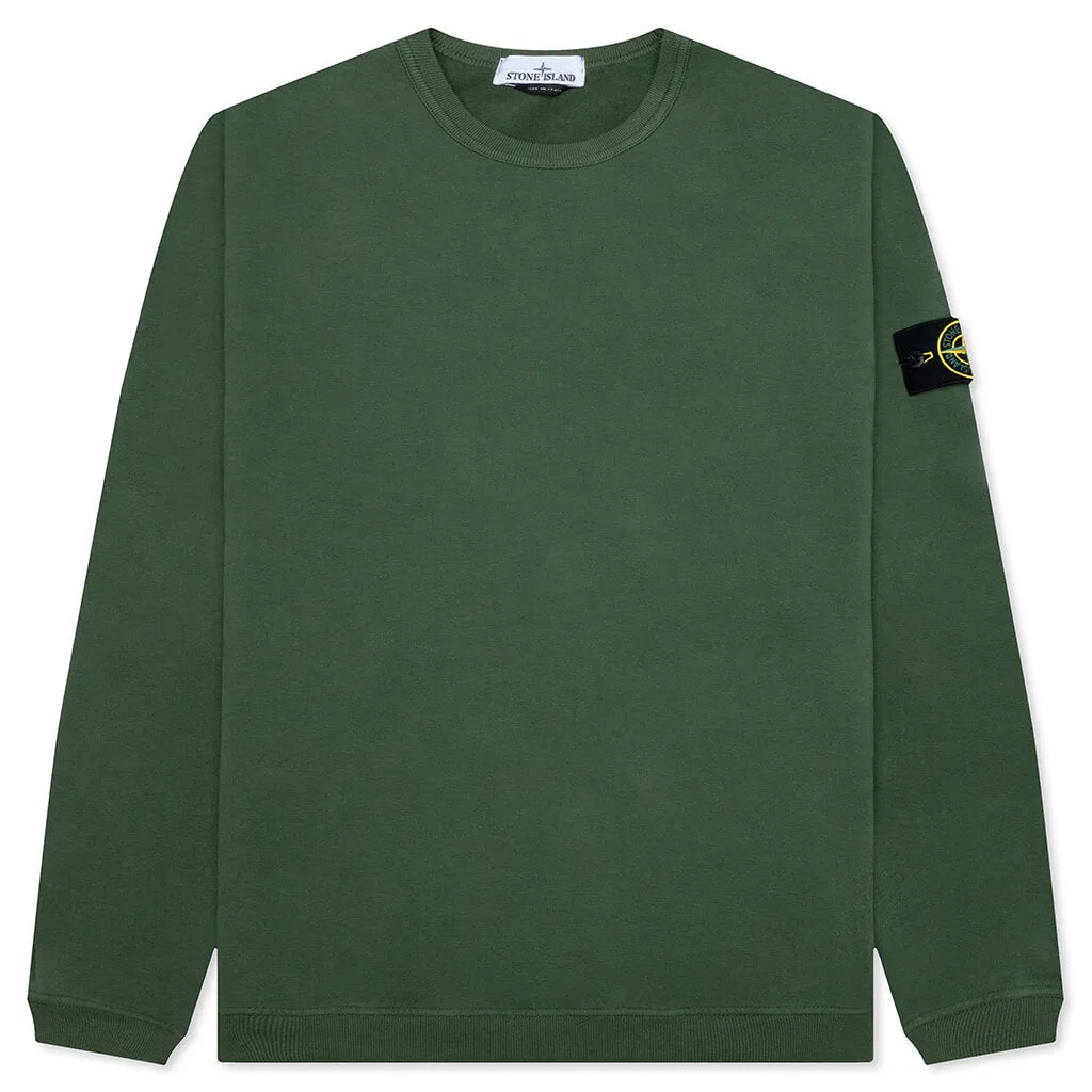 Crewneck Sweatshirt - Olive Green