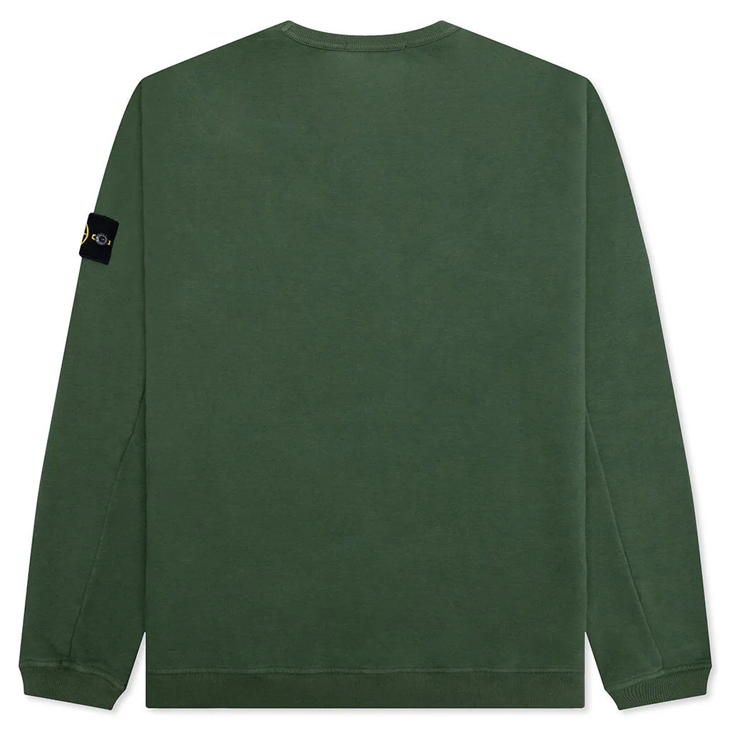 Crewneck Sweatshirt - Olive Green