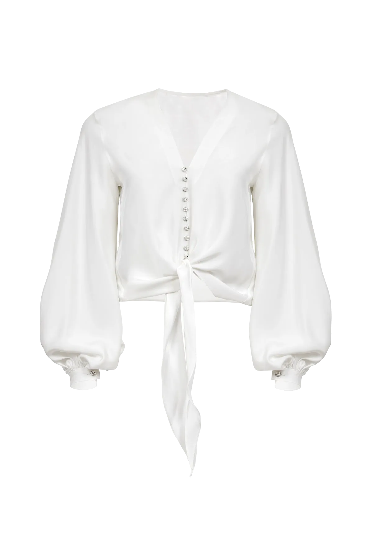 Crystal Silk Blouse