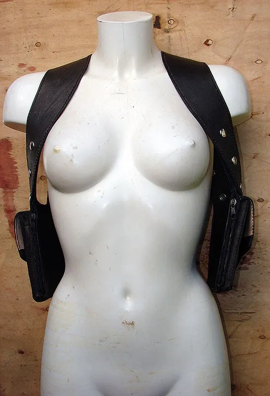 Double Shoulder  Holster Biohazard