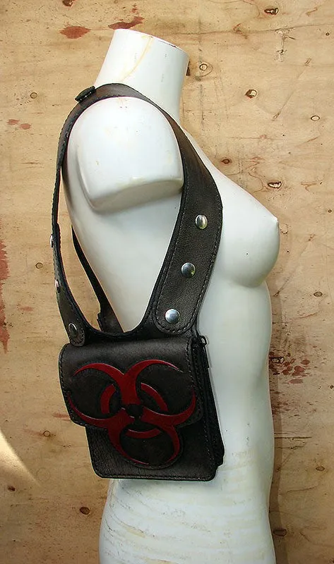 Double Shoulder  Holster Biohazard