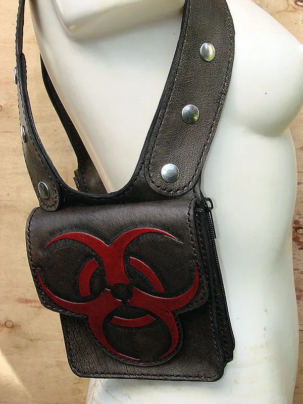 Double Shoulder  Holster Biohazard