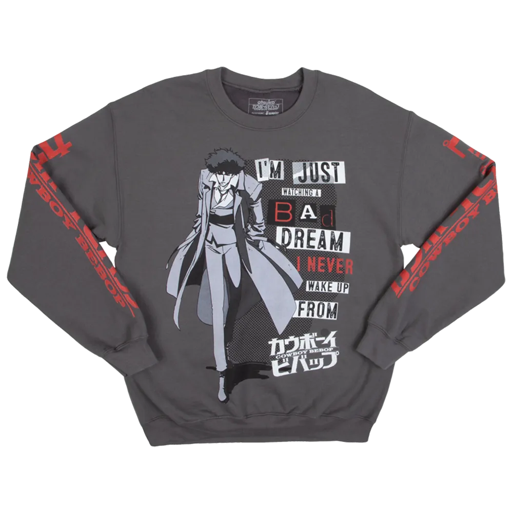 Dream Spike Grey Crew Neck Sweatshirt