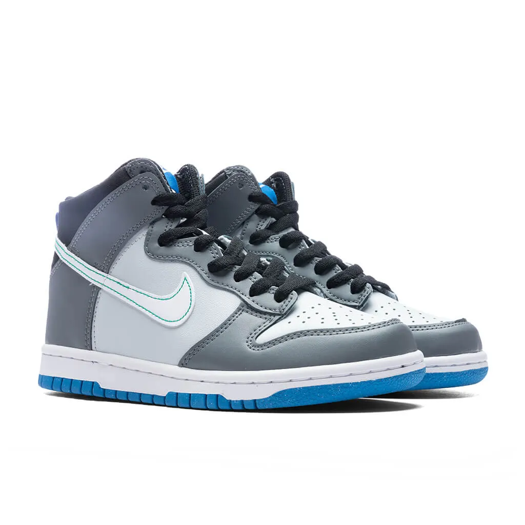 Dunk High (GS) - Pure Platinum/White/Cool Grey