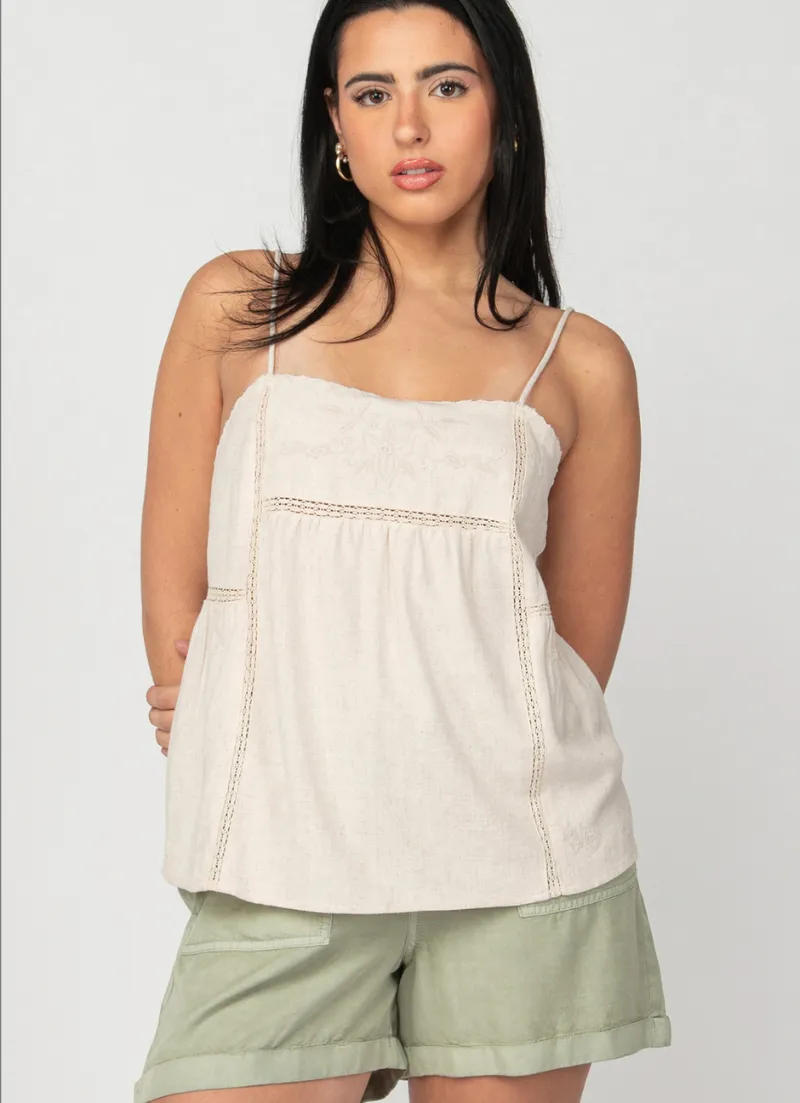 Emma Linen Tank