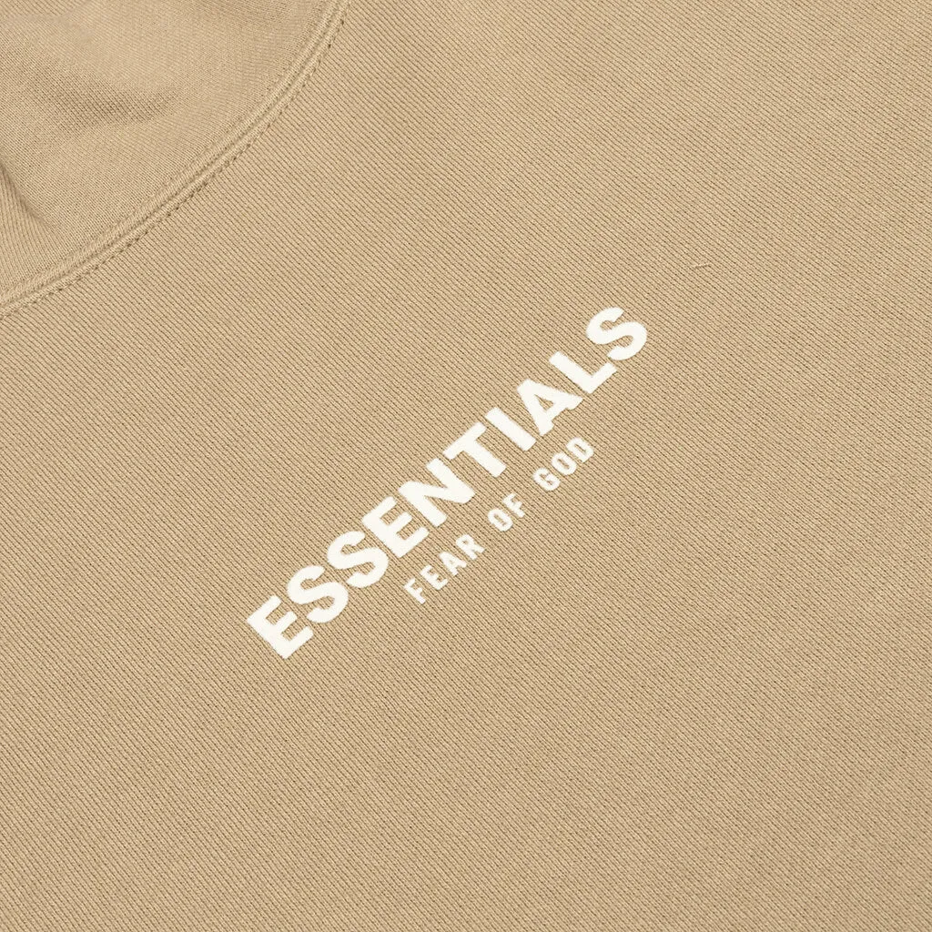 Essentials Relaxed Mockneck - Oak