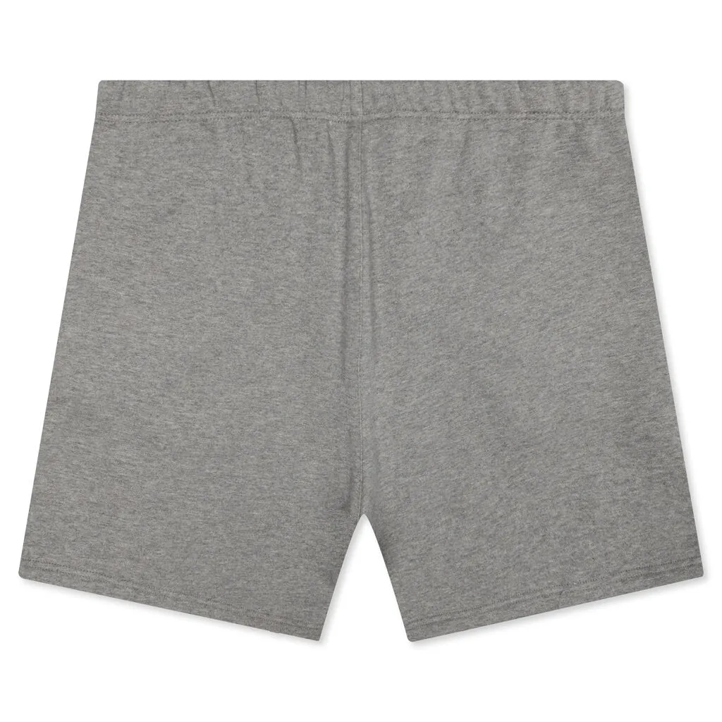 Essentials Sweatshort - Dark Heather Oatmeal