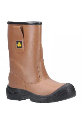 FS142 Water Resistant Pull On Safety Rigger Boot