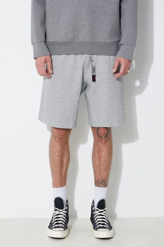 Gramicci cotton shorts Classic Gramicci Sweatshort gray color G4SU.P147