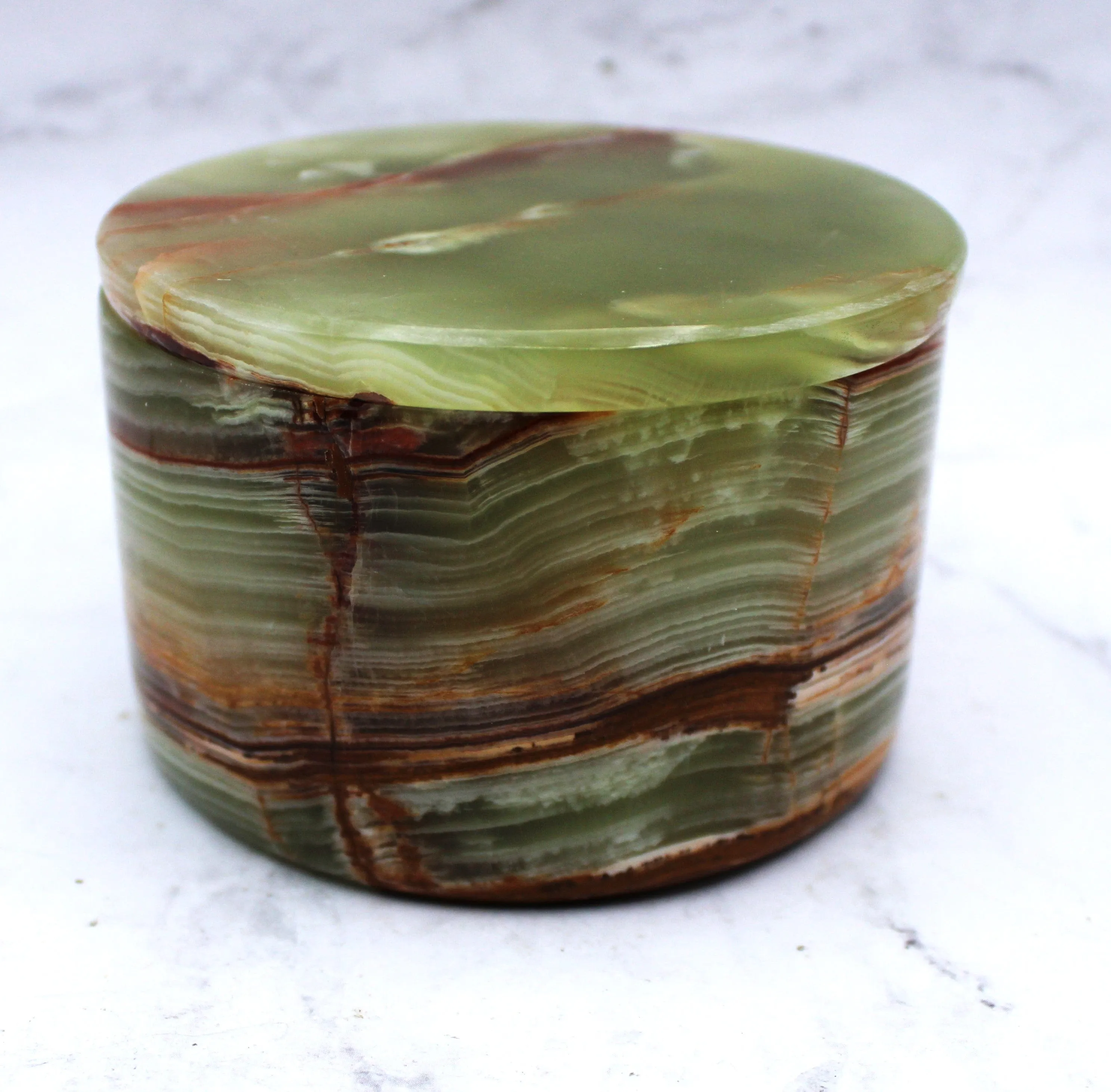 Green Onyx Jewelry Box