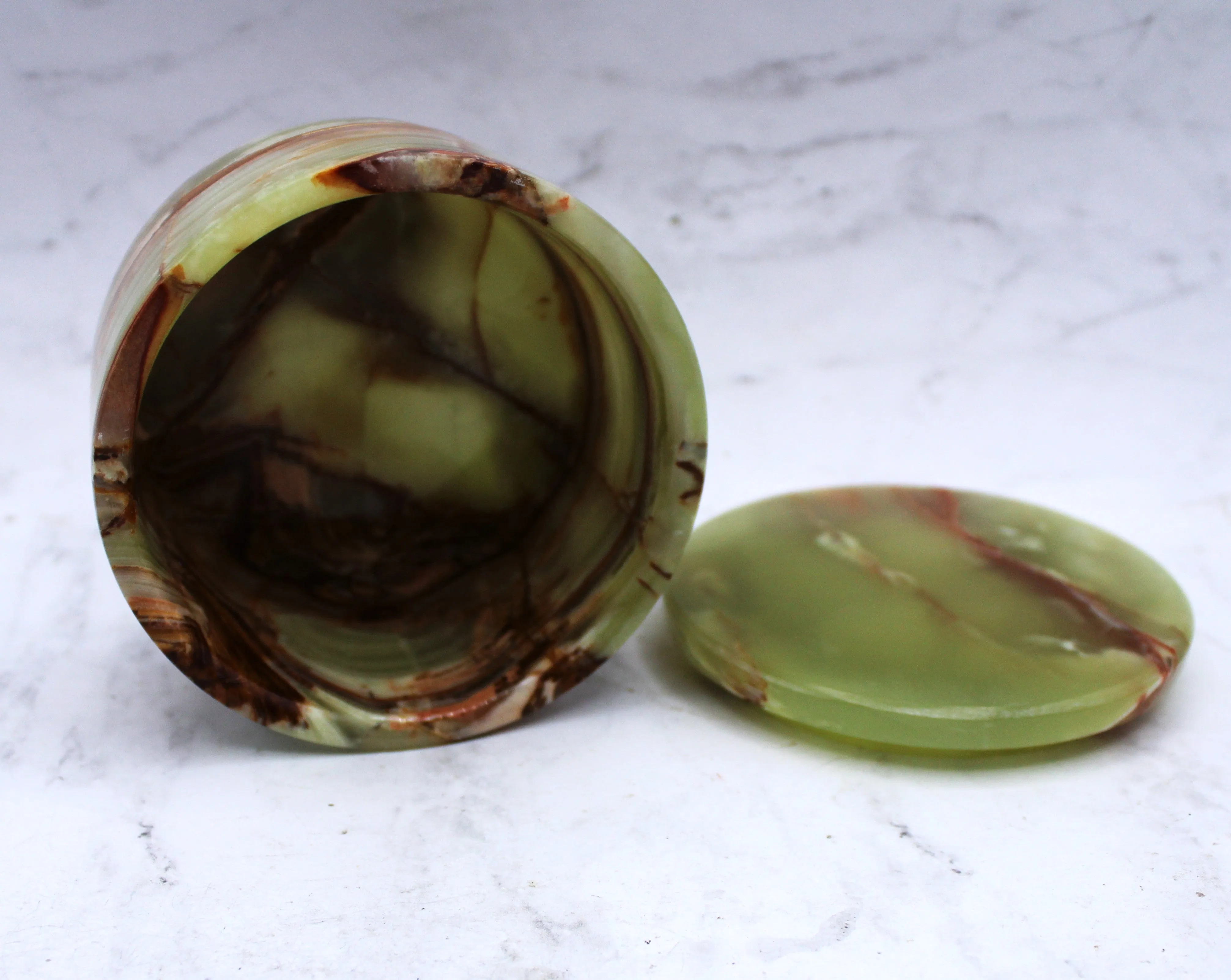 Green Onyx Jewelry Box