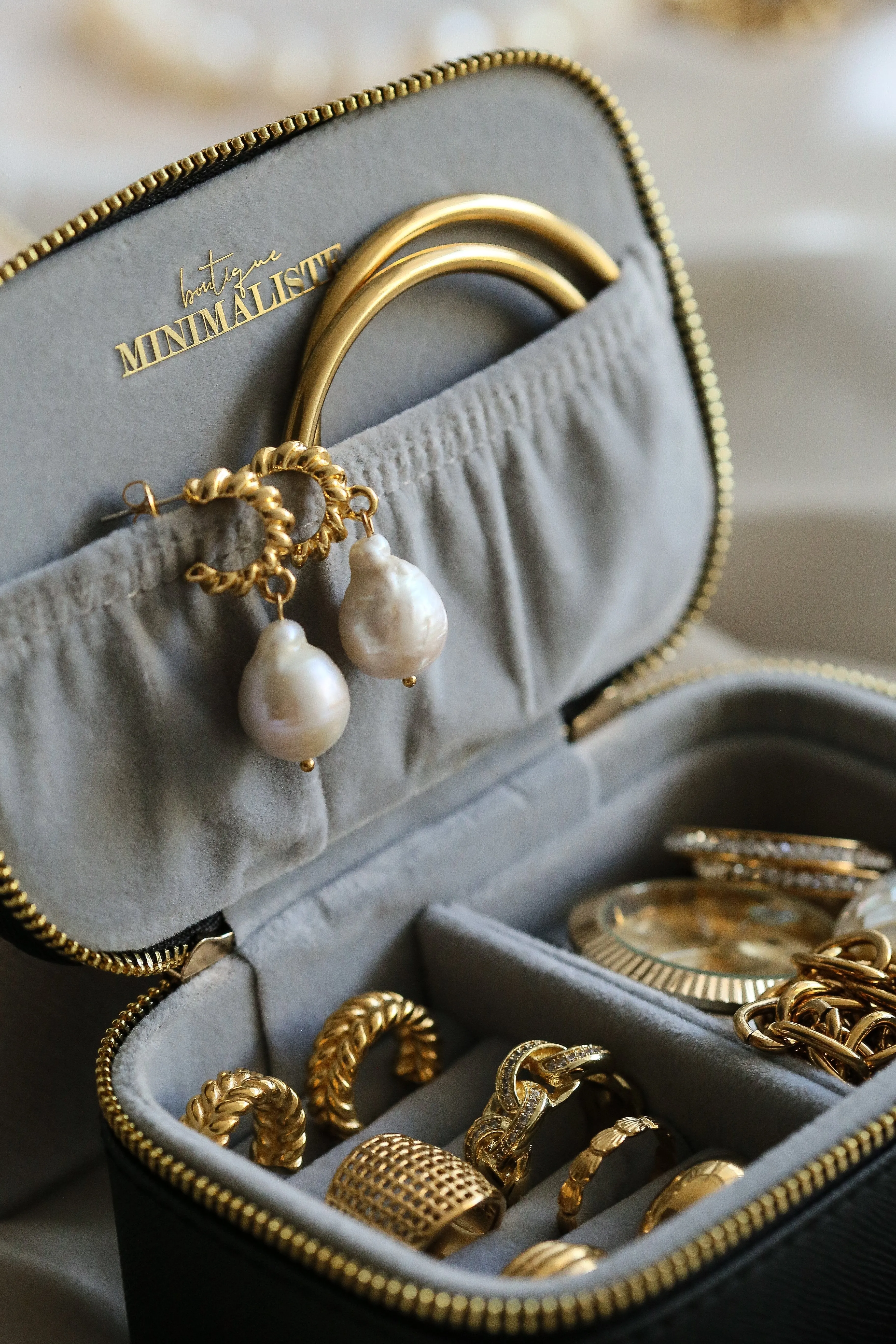 Greta Jewelry Travel Case