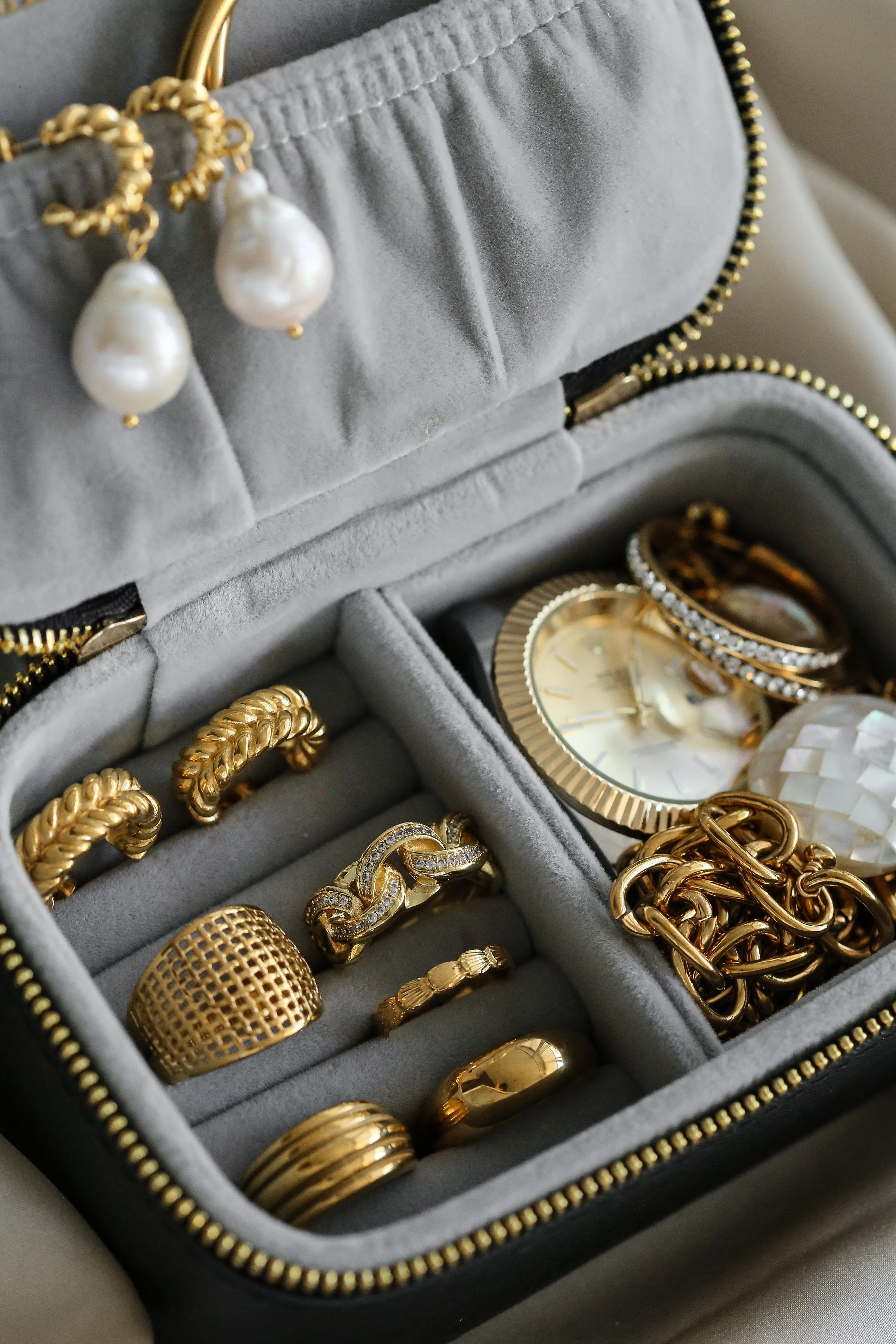 Greta Jewelry Travel Case