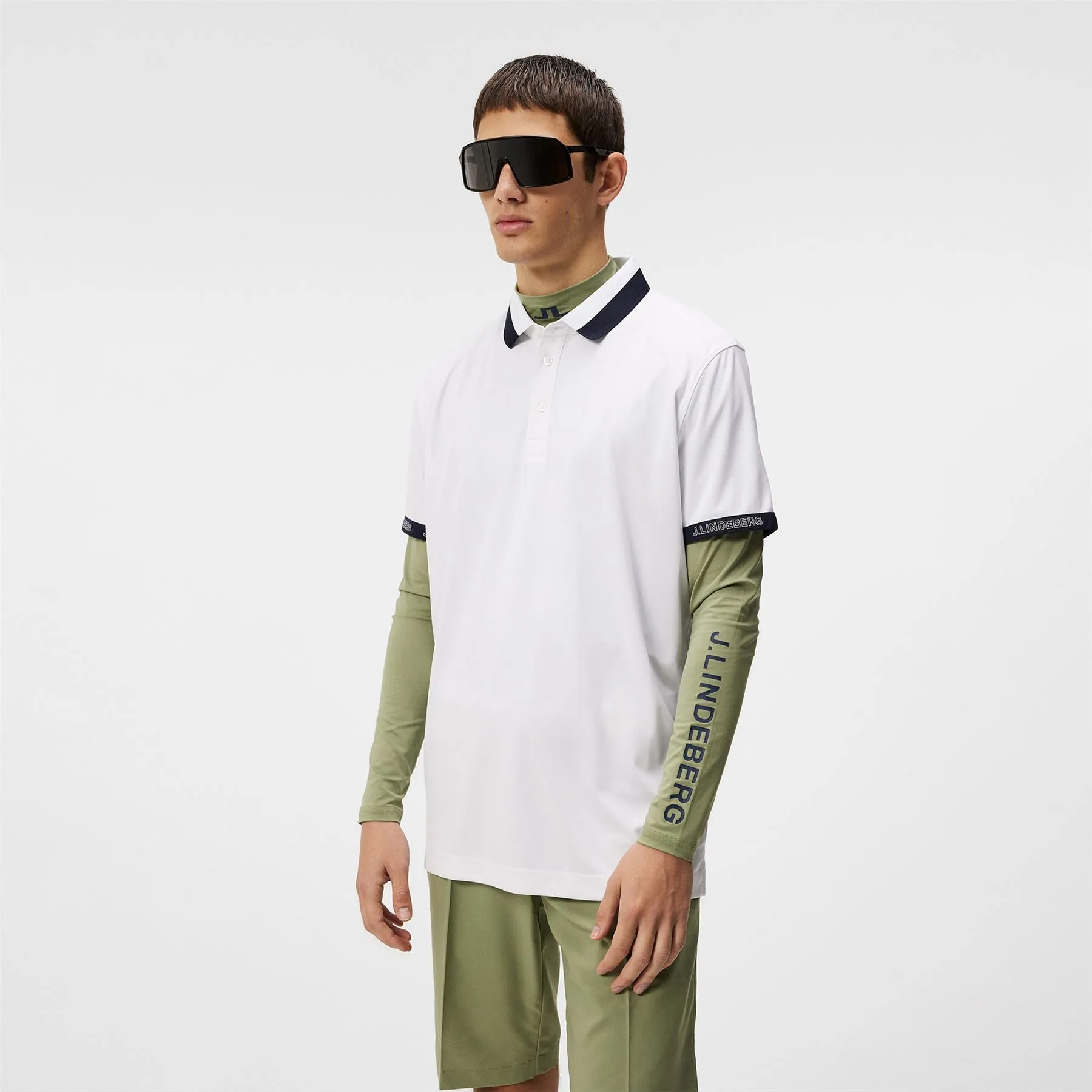 Guy Regular Fit TX Jersey Polo White - SS24