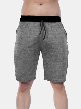 GymX Performance Carbon Grey Shorts (Flex Dry Fit) - Sale