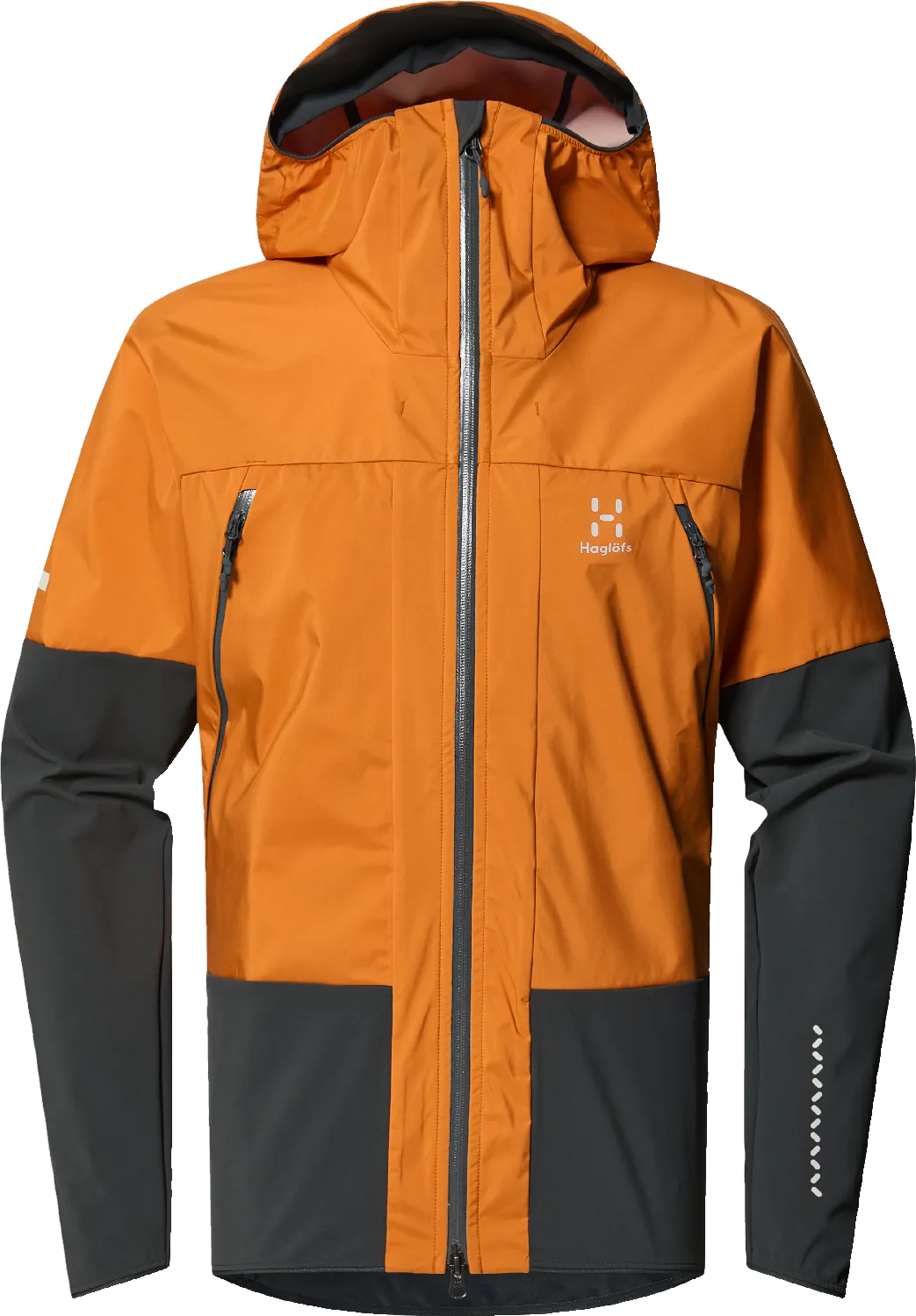 Haglöfs Men's L.I.M Hybrid Touring Hood Desert Yellow/Magnetite | Buy Haglöfs Men's L.I.M Hybrid Touring Hood Desert Y