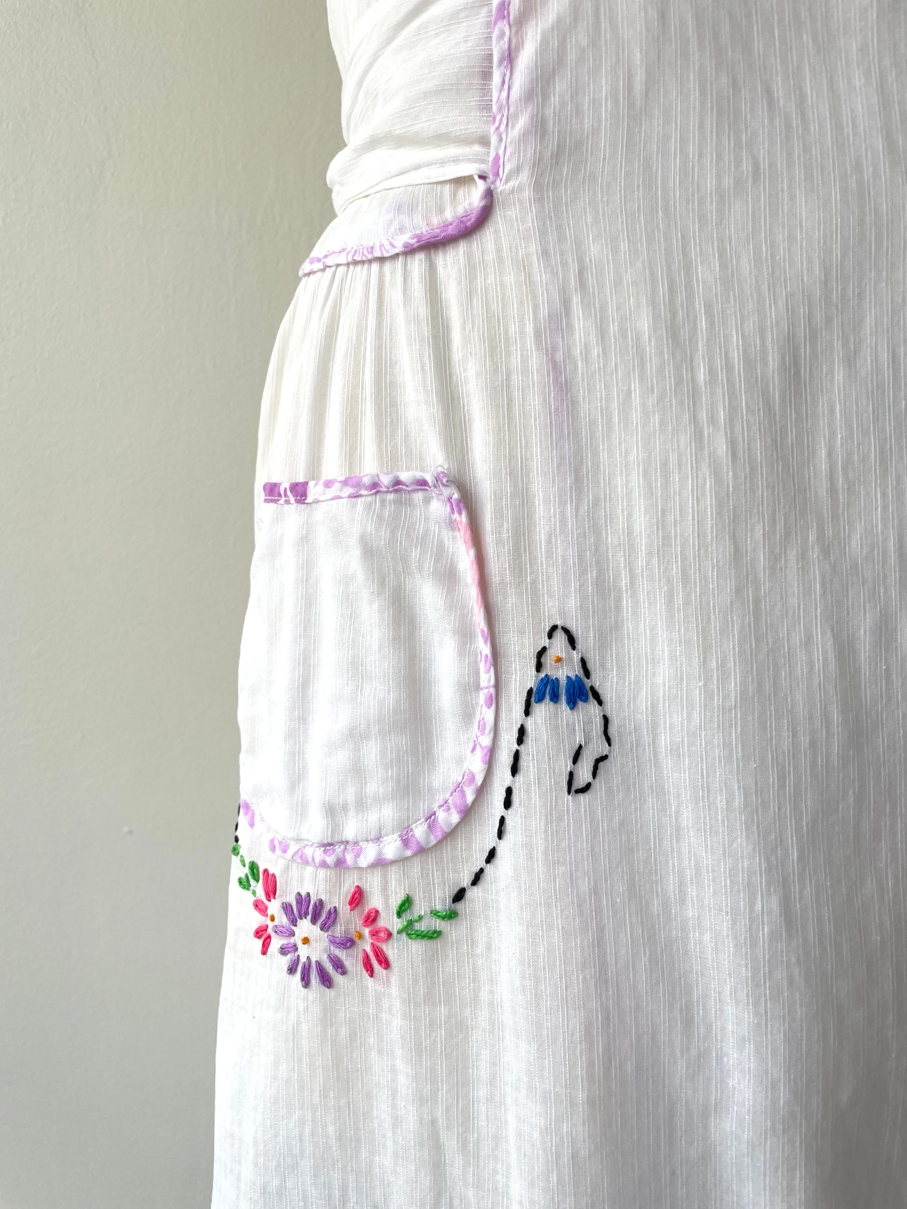 Handmade Apron Dress | 1920s