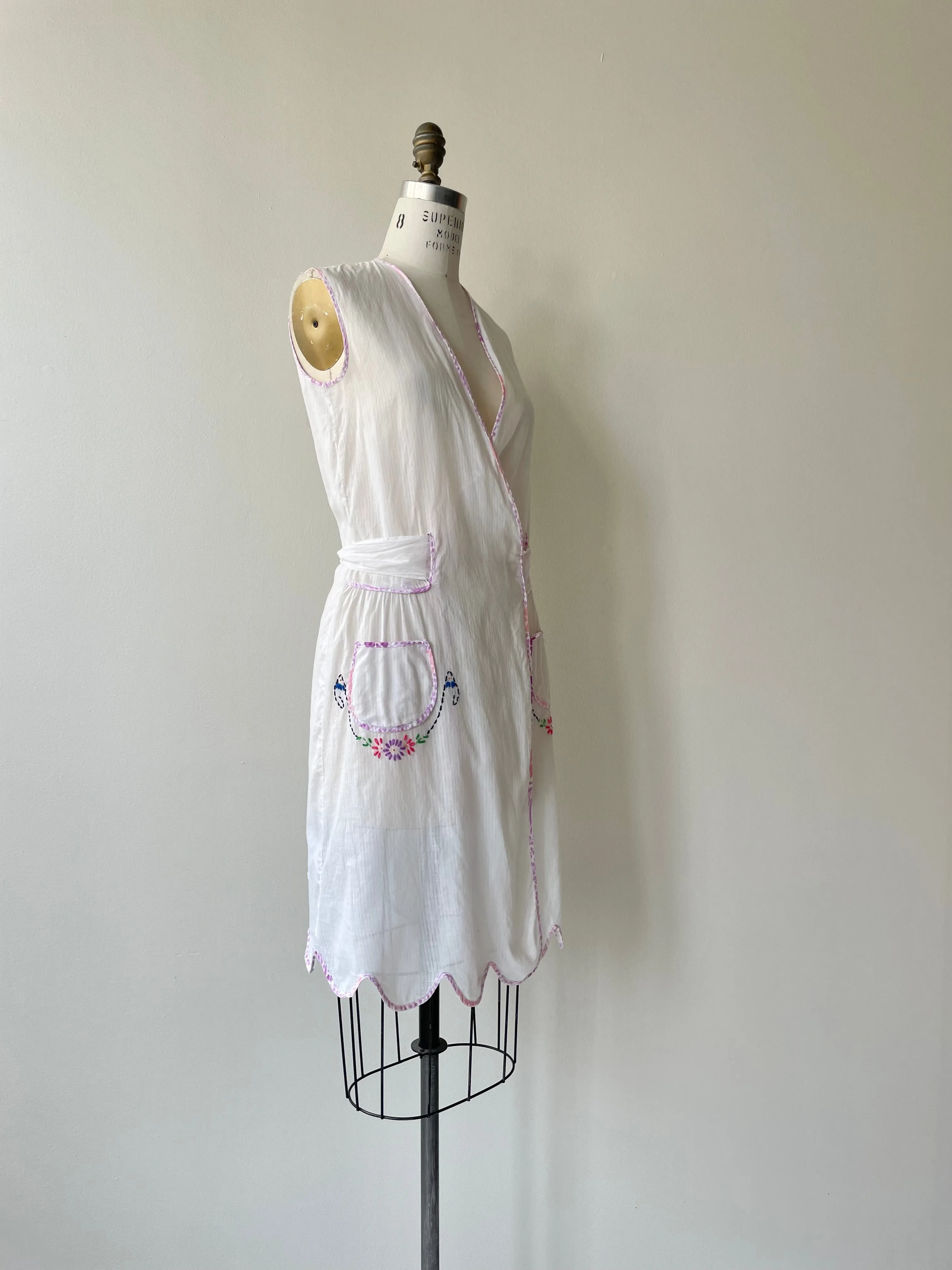 Handmade Apron Dress | 1920s