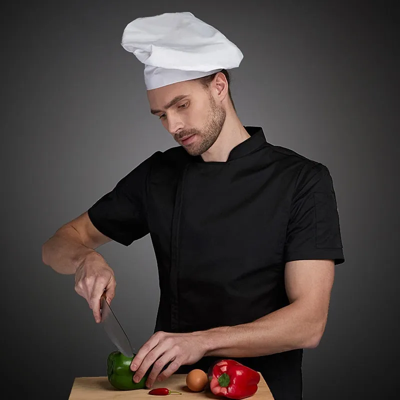 HIGH QUALITY CHEF UNIFORMS SHORT SLEEVE - V11JK