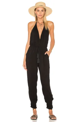 Indah Paz Silk Halter Jumpsuit