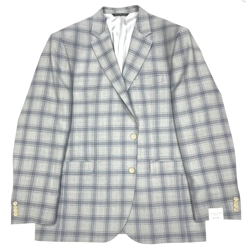 Jack Victor Gibson Tan Plaid  Sport coat 