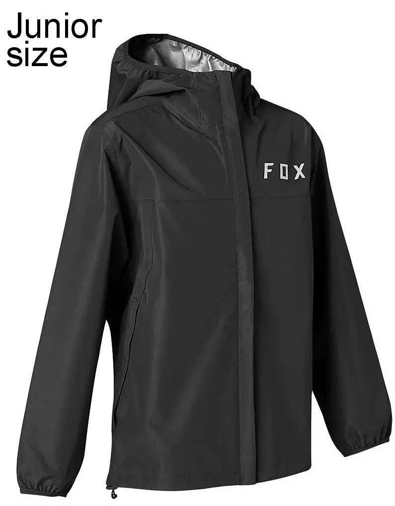 jacket Fox Ranger 2.5L Water - Black - unisex junior