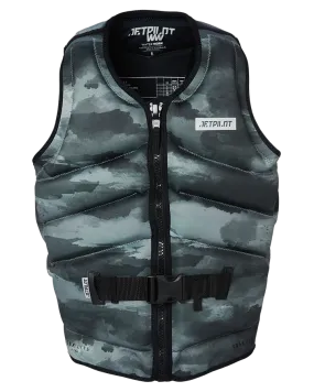 Jetpilot Freeride F/E Mens Neo Vest - Green Camo - 2023