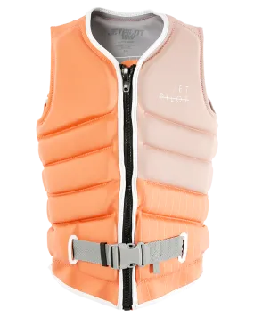 Jetpilot Pacer F/E Ladies Neo Vest - Peach - 2023