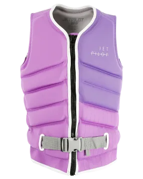 Jetpilot Pacer F/E Ladies Neo Vest - Purple - 2023