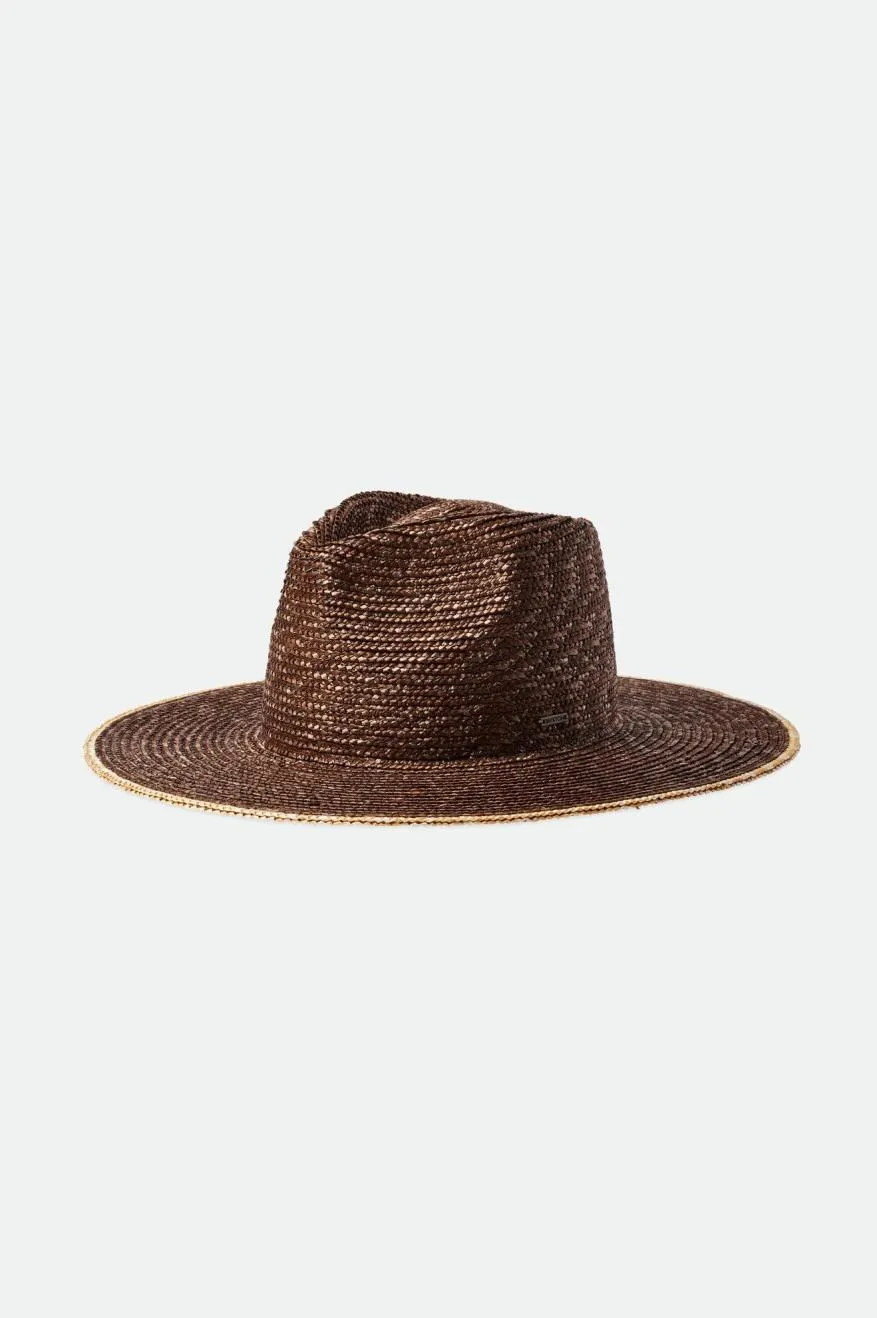 Joanna Festival Hat - Dark Earth/Honey