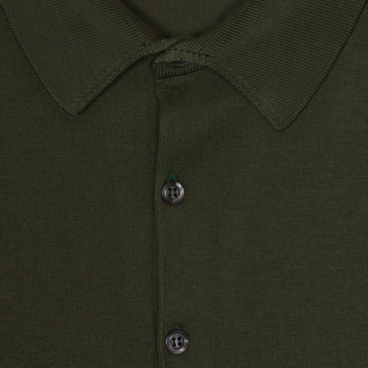 John Smedley - Adrian Sea Island Cotton Polo in Palm