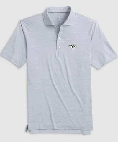 johnnie-O Nashville Predators Huronn Featherweight Performance Polo