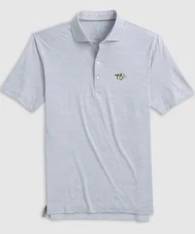 johnnie-O Nashville Predators Huronn Featherweight Performance Polo