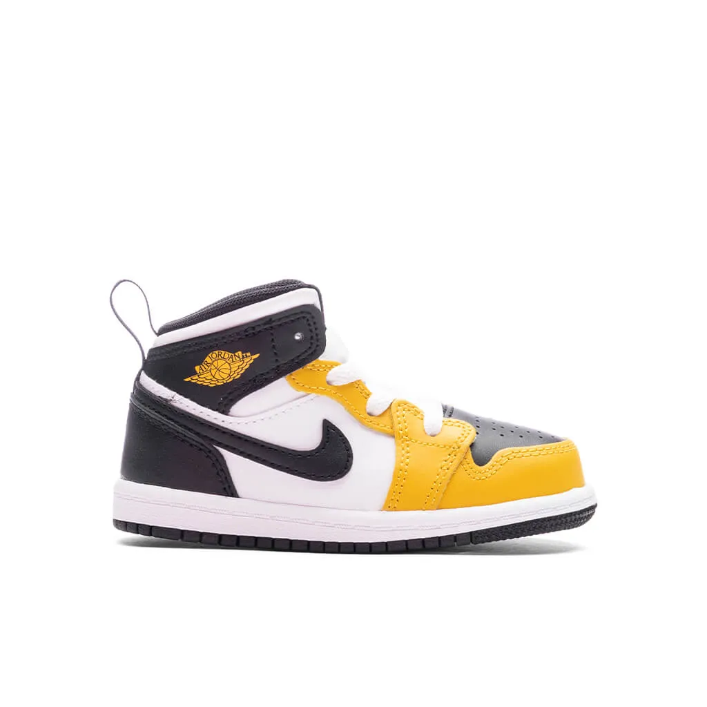 Jordan 1 Mid (TD) - Yellow Ochre/Black/White