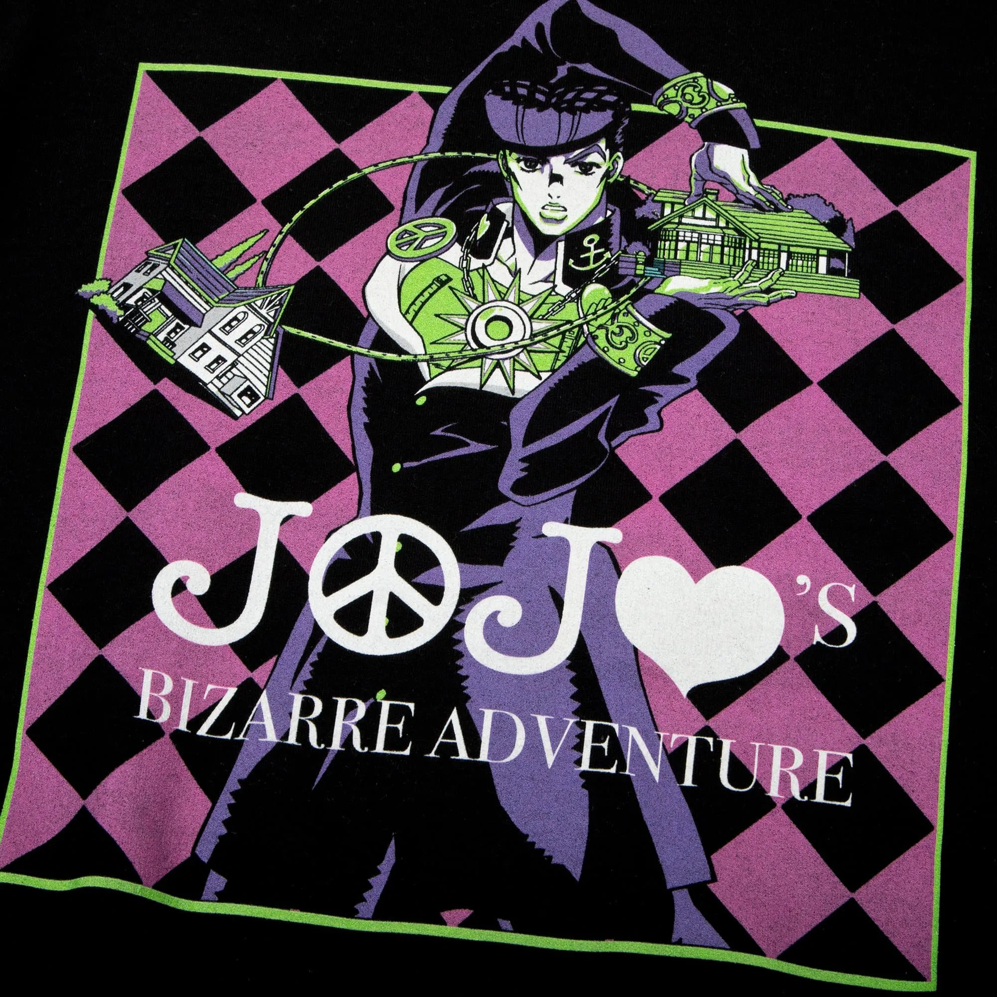 Josuke Black Crewneck Sweatshirt