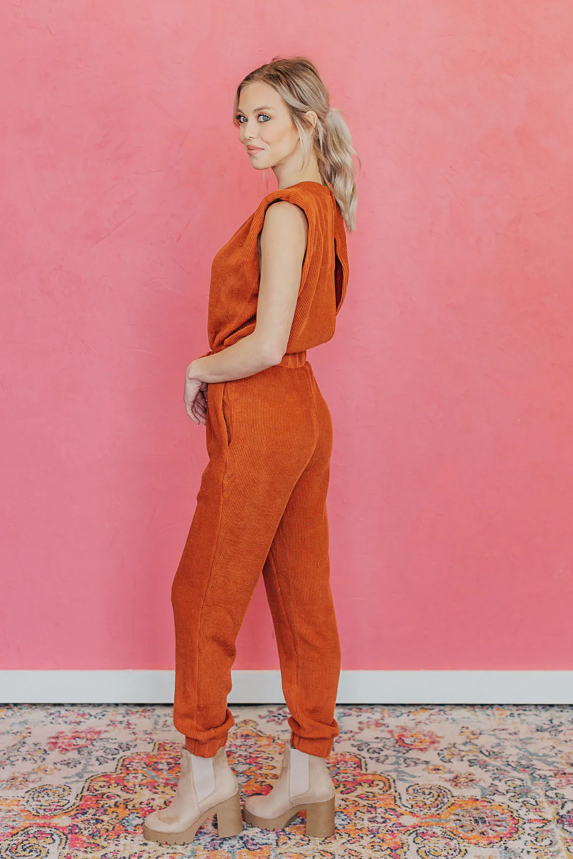 Julia Sleeveless Jumpsuit